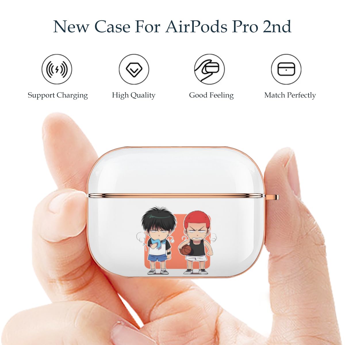 Amazon | スラムダンク 桜木花道 流川楓 AirPods Pro 2ケース かわいい